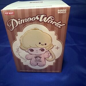 Pop Mart Dimoo World Soft-faced Plush Keychain Blind Box